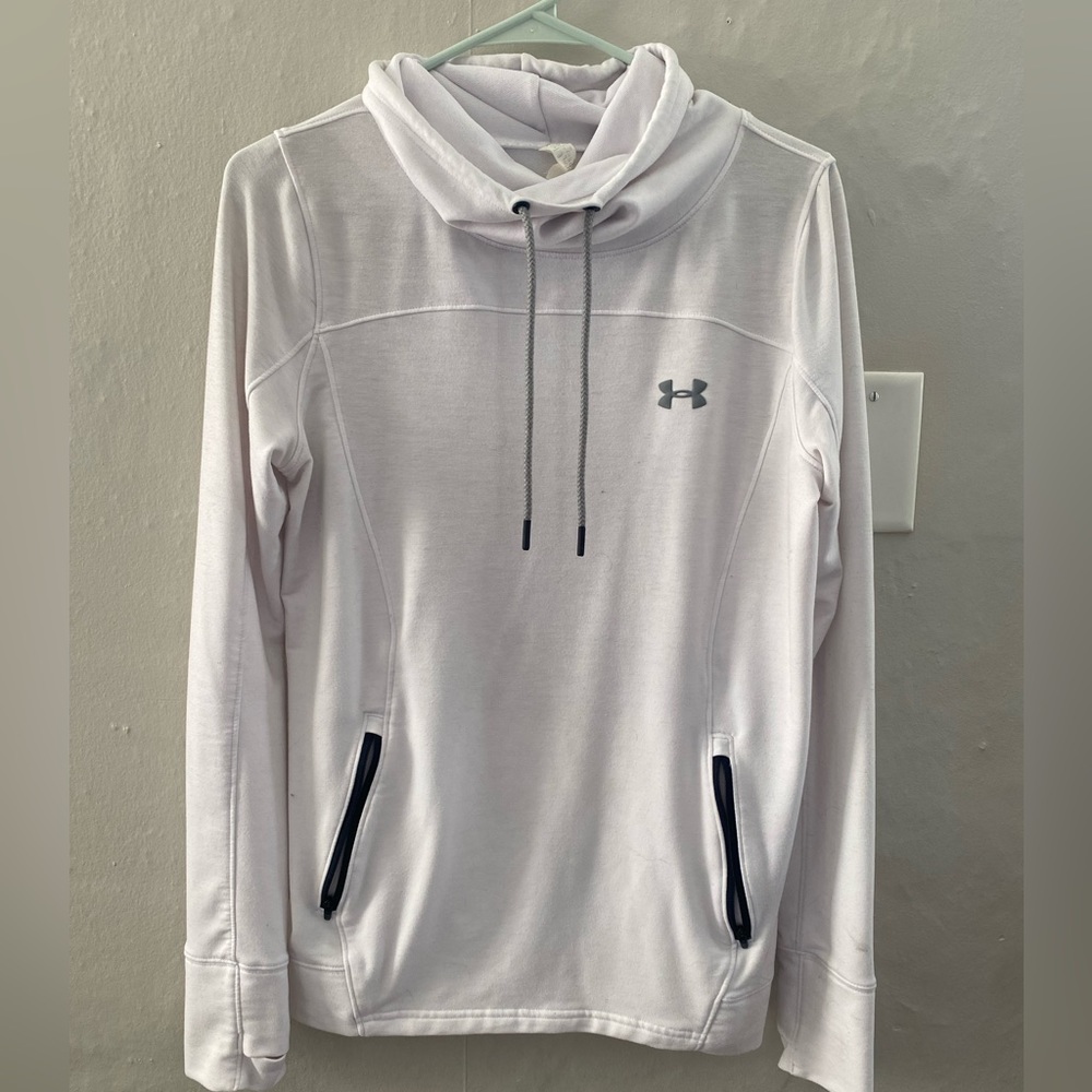 White Nike hoodie
